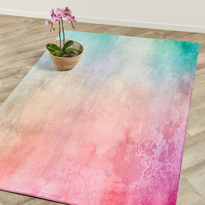 Picture of OMBRE PINK (PRINTED RUG)