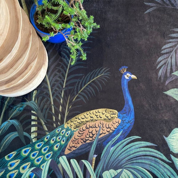 Picture of DARK PEACOCKS (PRINTED RUNNER)