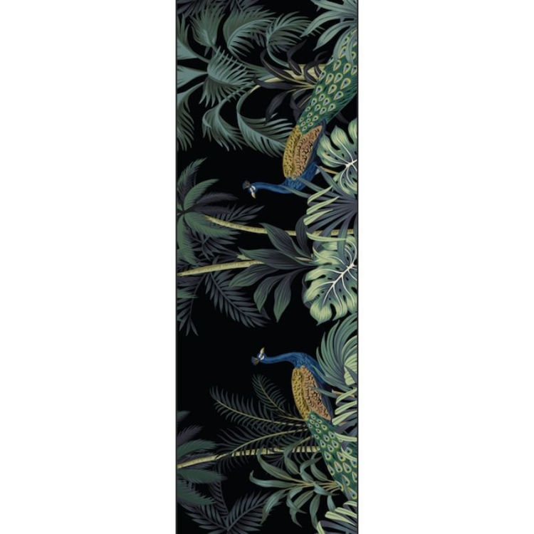 Picture of DARK PEACOCKS (PRINTED RUNNER)