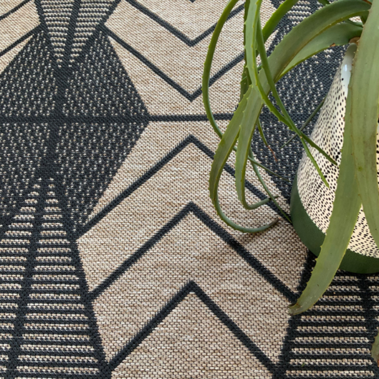 Picture of MOUNTAINS ALMOND OUTDOOR RUG