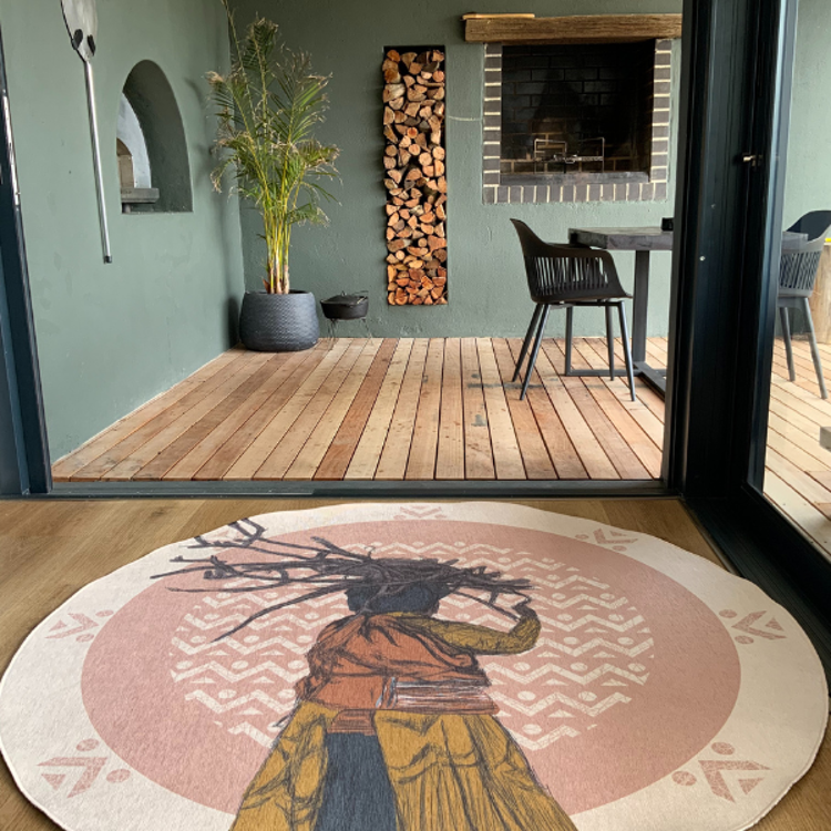 Picture of MASONWABE | NONQABA ROUND RUG