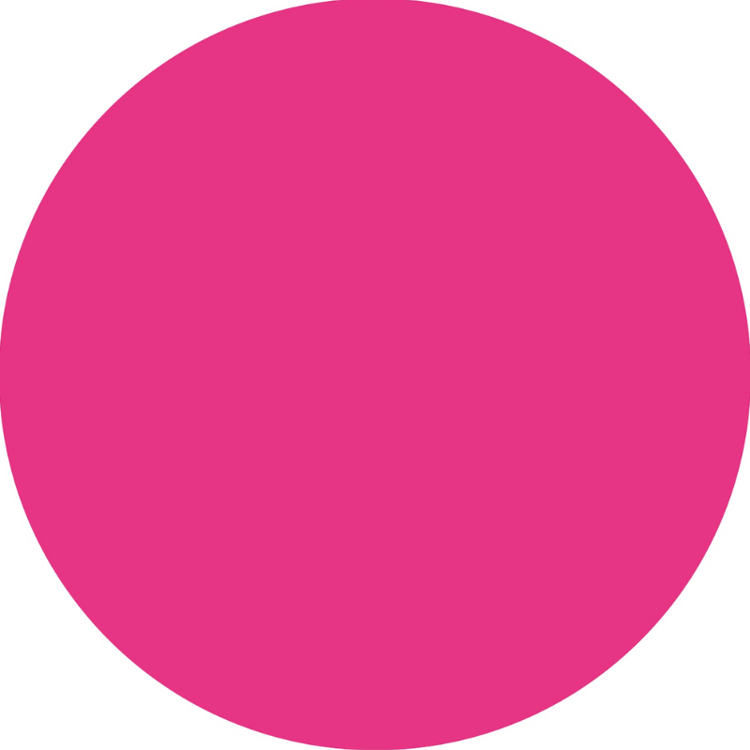Picture of COLOUR CRUSH HOT PINK ROUND (PRINTED RUG)