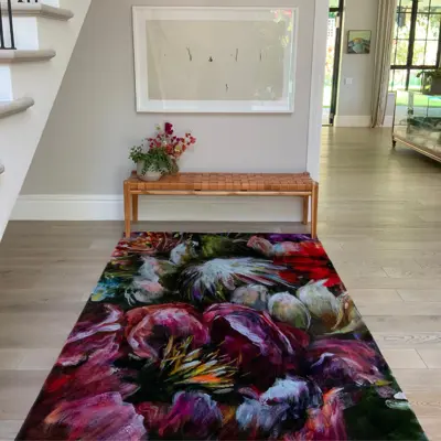 Picture of KIM BLACK LIVING IN COLOUR  (PRINTED RUG)