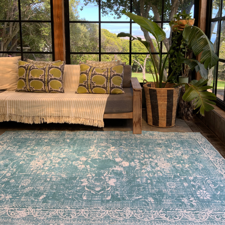 Picture of AGELESS AQUA RUG (PRINTED RUG)