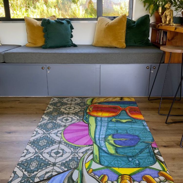 Picture of DREDA | ISAKA LAMADODA (PRINTED RUG)