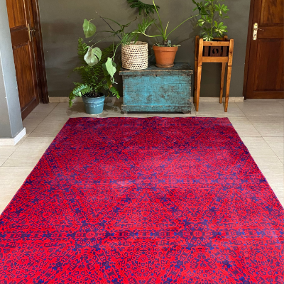 Picture of IMPRINT_ZA  | RED (PRINTED RUG)