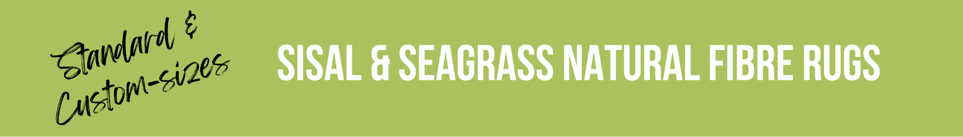 Sisal & Seagrass