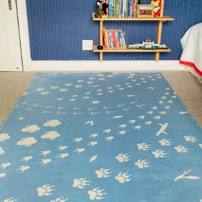 Picture of FOOTPRINTS SKY | ZIMEMA CTCA (PRINTED RUG)