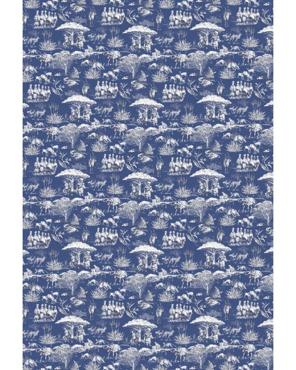 Picture of Rakgadi Rug (Navy & Cream)