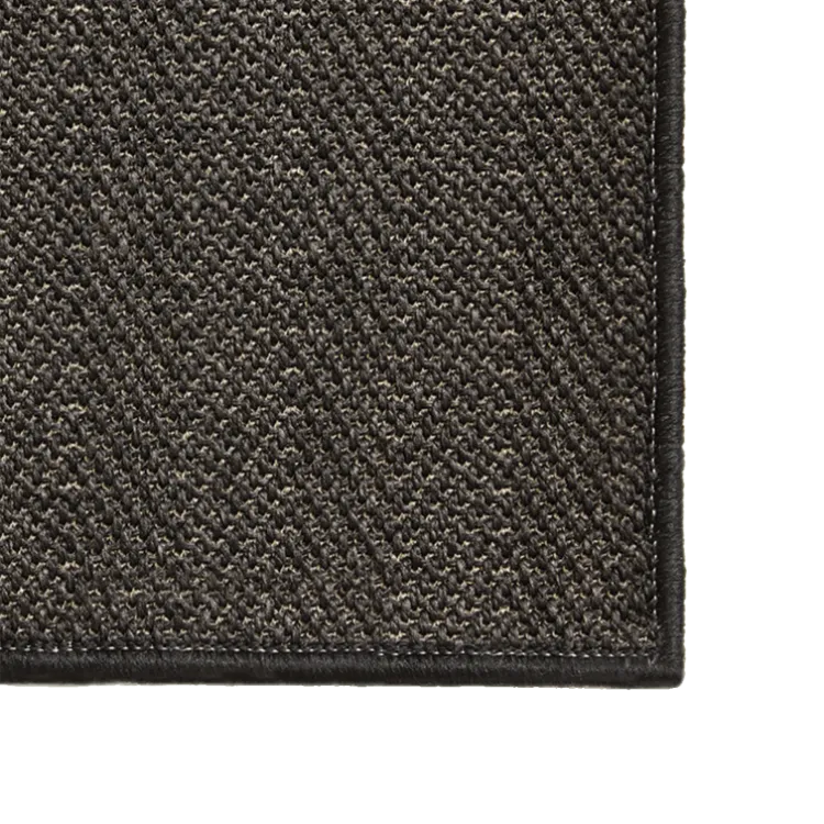 Picture of NATURAL LOOK WEAVE BLACK FACTORY SHOP OUTDOOR RUNNERS