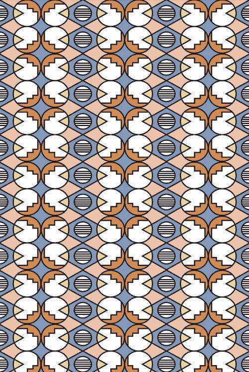 Picture of NDEBELE EARTH (TABLECLOTH)