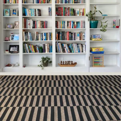 Picture of Broken Stripe Almond | Wall to wall Carpet