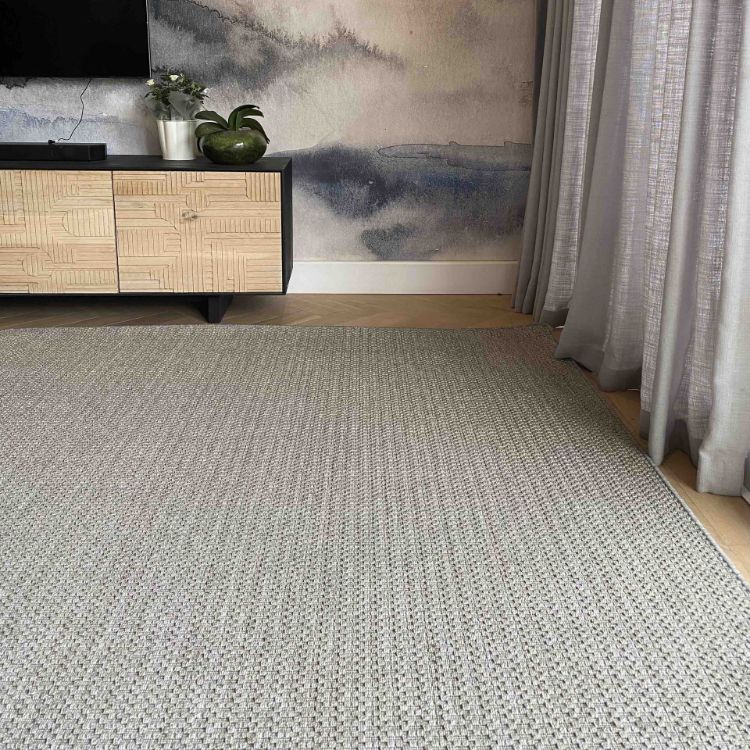 Picture of KNOTTED PEWTER OUTDOOR RUG