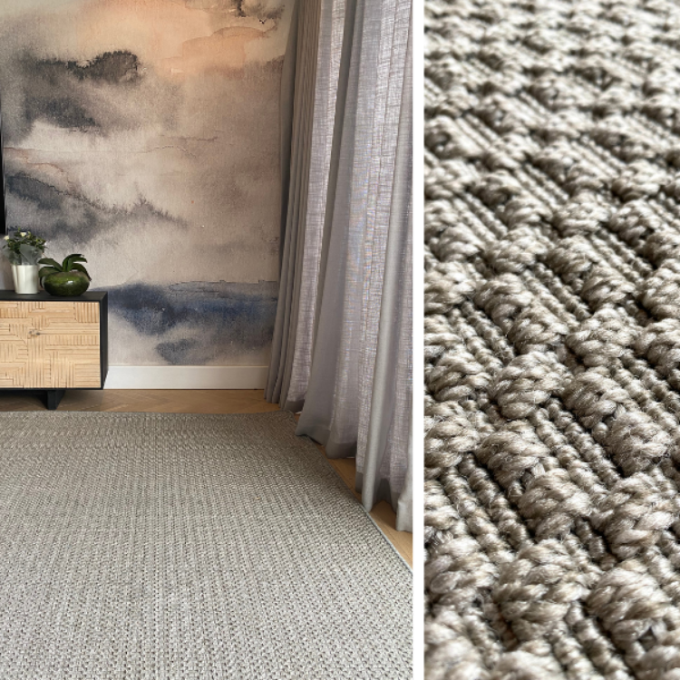 Picture of KNOTTED PEWTER OUTDOOR RUG
