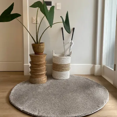 Picture of Soft & Silky Safari Round Rug